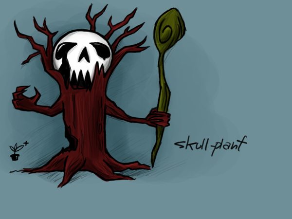 Skull Plant [Concept Art]